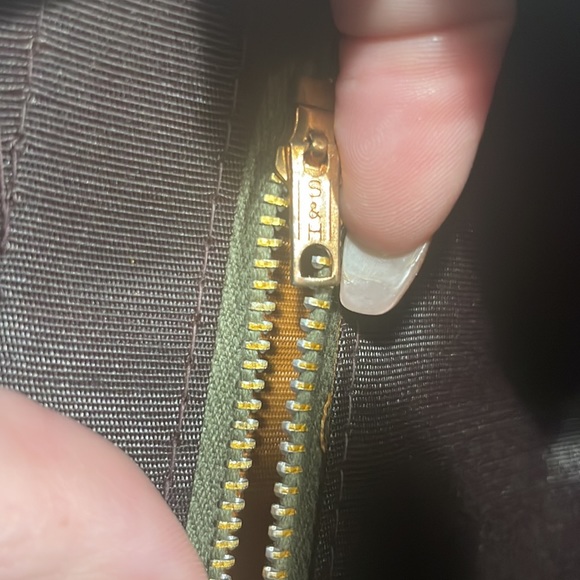 Vintage snake skin print handbag with twist lock closure. EUC - Picture 12 of 13